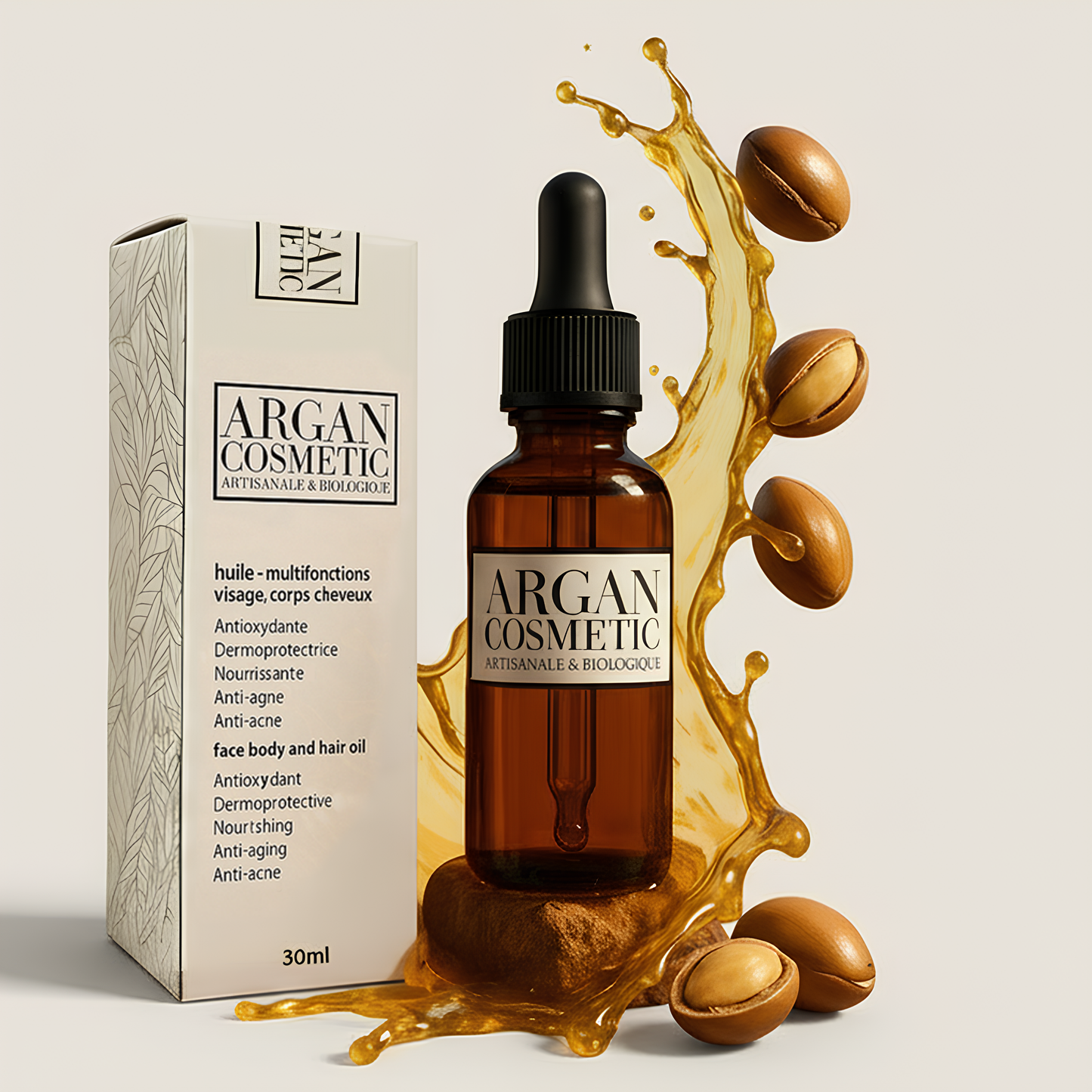 Huile d'argan pure d'exception